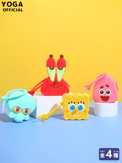 Borsa A Tracolla SpongeBob Per Bambini - Marsupio Viaggio Con Cerniera