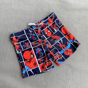 
Free shipping, foreign trade original children's flat corner swimming trunks, boys Spider-Man swimming trunks, medium and large children's quick-dry swimming trunks