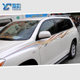 Suitable for Toyota Highlander body color strips stickers Modified trawl stickers Highlander car stickers
