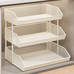 Under-Sink Storage Shelf, Layered Rack Inside the Cabinet, Bathroom and Kitchen Storage, Various Gadgets, Seasoning Storage Basket