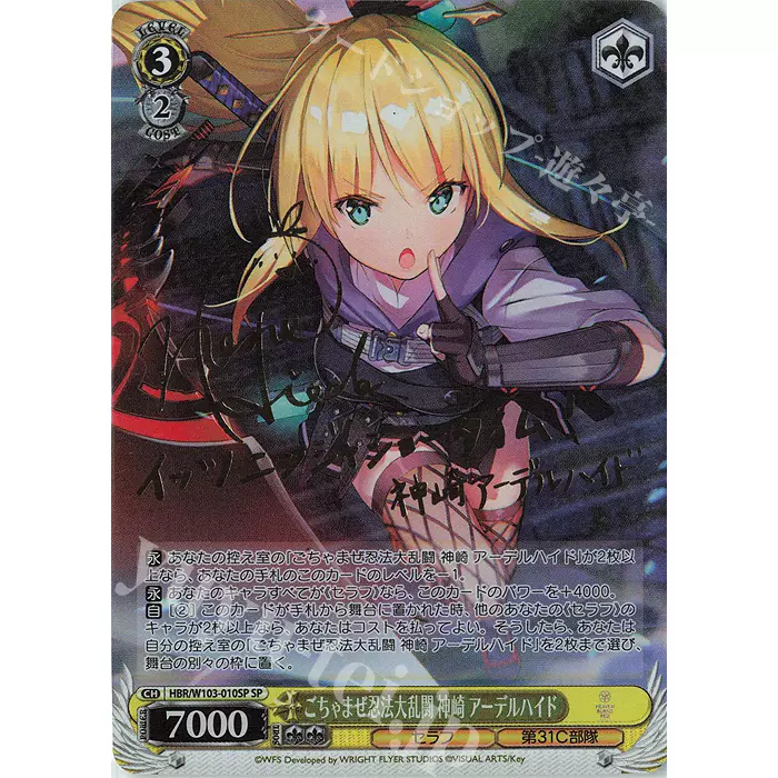 WS 红烧天堂SP ごちゃまぜ忍法大乱闘神崎アーデルハイド