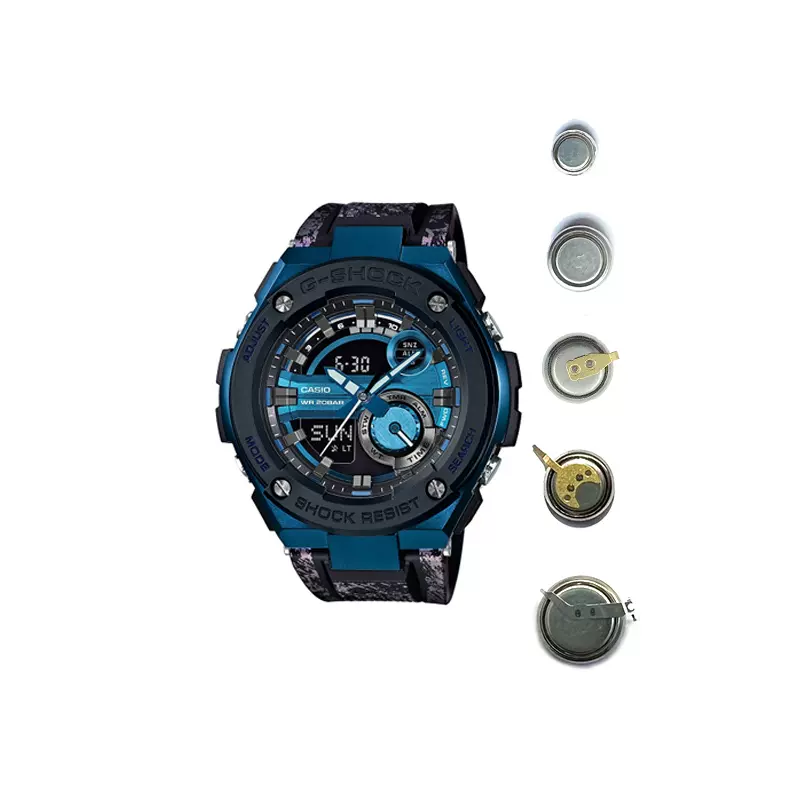 GST-200适用于卡西欧手表电池5475更换原装200CP运动防水圈CASIO