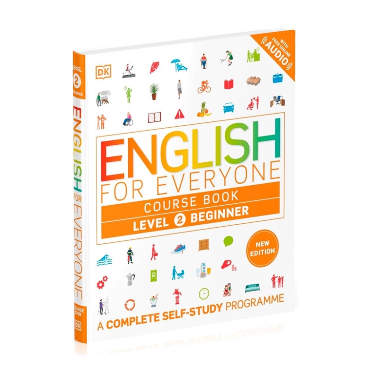 英文原版DK 人人学英语系列Level2 教材English for Everyone Course