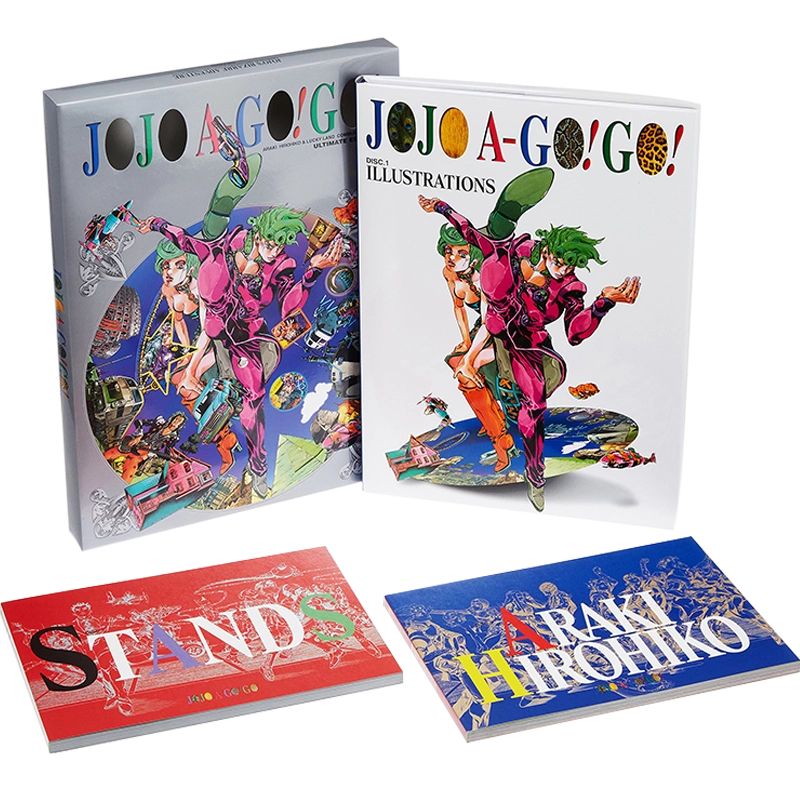现货【深图日文】JOJO A-GO!GO! 愛蔵版JOJO的奇妙冒险画集爱藏版日本 