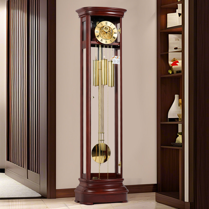 Hanshi Floor Clock - Modern Solid Wood European Style - HG131