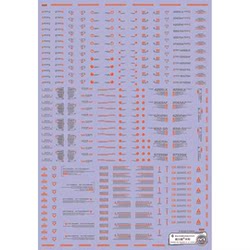 Moliqu (Hg/Mg) Warning/Warning Sign/Universal Style (03). Fluorescent Water Sticker [Orange Dark Gray]