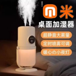 Official Genuine Air Humidifier Office Desktop Small Silent Bedroom Hydration Portable Mini Home New Model