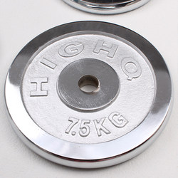 Electroplated Pure Iron Barbell Dumbbell Plates for Home Fitness, Dormitory Gym, Weight Plates 5 7.5 10 15 20kg