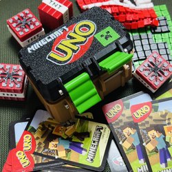 Suitable for Uno Card Box, Bank Card Storage Box, Business Card Id Box, Game Board Game Organizer, Card Game