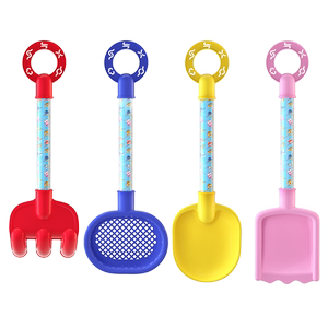 Beach sand digging tool Super flying man Beach toys Children's shovel hourglass set 3 baby plays in the water and plays in the sand outdoors