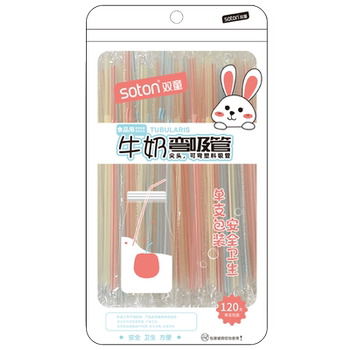 Shuangtong 120-piece straw tips for yogurt drinks