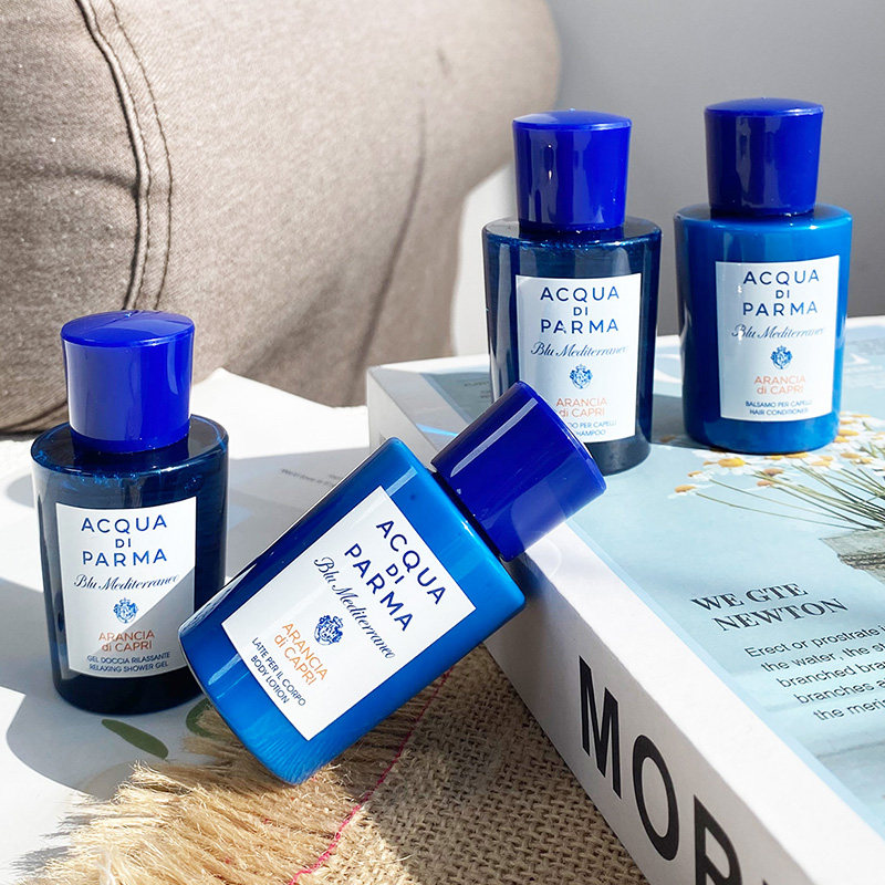 Water of Parma Aqua Blue Mediterranean Capri Collection Shower Gel