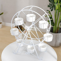 European Ferris Wheel Cake Stand For Wedding Dessert Table | Rotating Cup Holder Tray