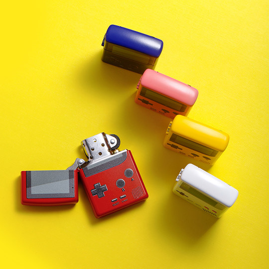 オリジナル zippo ライターカラフルな子供時代の思い出ダムラッカー 