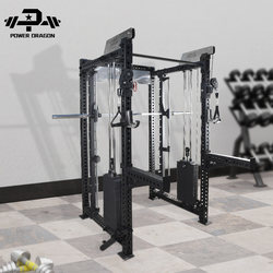 Pd Smith Machine Multi-Function Bench Press Squat Rack Powerlifting Rack Training Equipment for Home and Commercial Use