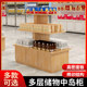 Supermarket Nakajima display table shelf pile display rack promotional station stationery cosmetics display cabinet mother baby shop round
