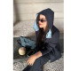 Fat mm spring fashion suit sports two-piece set large size women's sweatshirt and sweatpants casual and comfortable suit 200 Jin [Jin equals 0.5 kg]