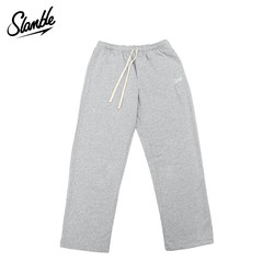 Slamble Straight-Leg Sports Terry Sweatpants for Men and Women, Suitable for Basketball, Running, Loose Fit, Versatile for Training, Fitness, and Casual Wear