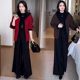 
Fashionable thickened hooded woolen coat for women 2025 winter new style mother's wear Korean style loose woolen coat