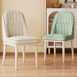 Chairs, Home Dining Chairs, Backrest Chairs, Modern High-End Soft-Covered Living Room Dining Table Chairs, Restaurant Hotel Stools