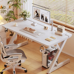 Computer Desk, Desktop Home Desk, Bedroom Desk, Student Study Desk, Double Office Desk, Work Desk, Solid Wood Gaming Desk