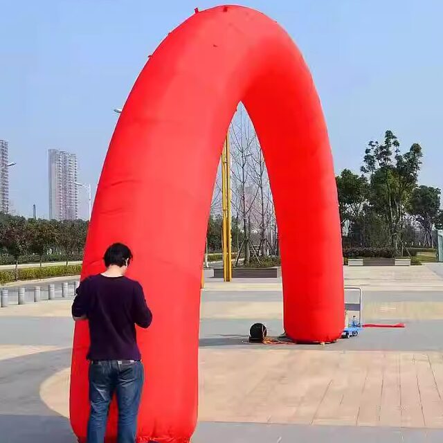 Event wedding inflatable rainbow door inflatable column inflatable arch ...