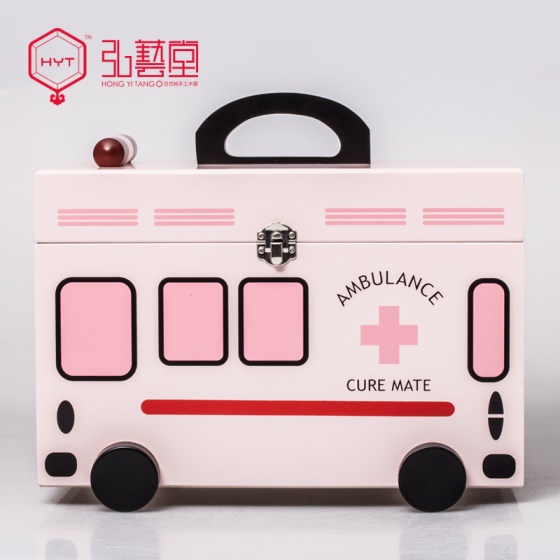 Medicine Box, Household Medicine Box, Medicine Storage Box, Family-Sized, Children's Cartoon Cute Large-Capacity First Aid Box, Medical Box
