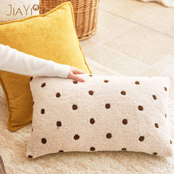 Wabi-Sabi Style Square Throw Pillow for Home Bedroom, Vintage Versatile Washable Cushion with Insert, Soft Decorative Pillow