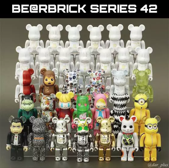 现货bearbrick 42代盲盒确认款积木熊空山基正品潮玩盲盒-Taobao