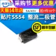 sơ đồ diot cầu Diode chỉnh lưu SMD SS54 Schottky 1N5824 5A/40V DO-214AC/SMA 10 chiếc diot cau Đi ốt chỉnh lưu
