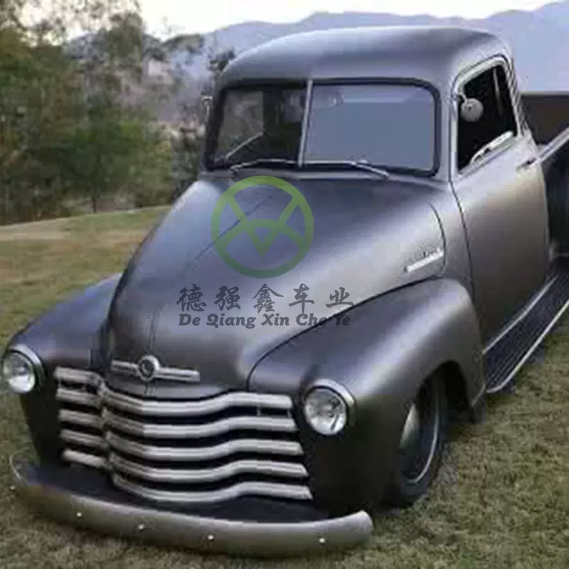 美国复古皮卡老爷车影视道具车摄影婚庆花车货车展架精品展示车