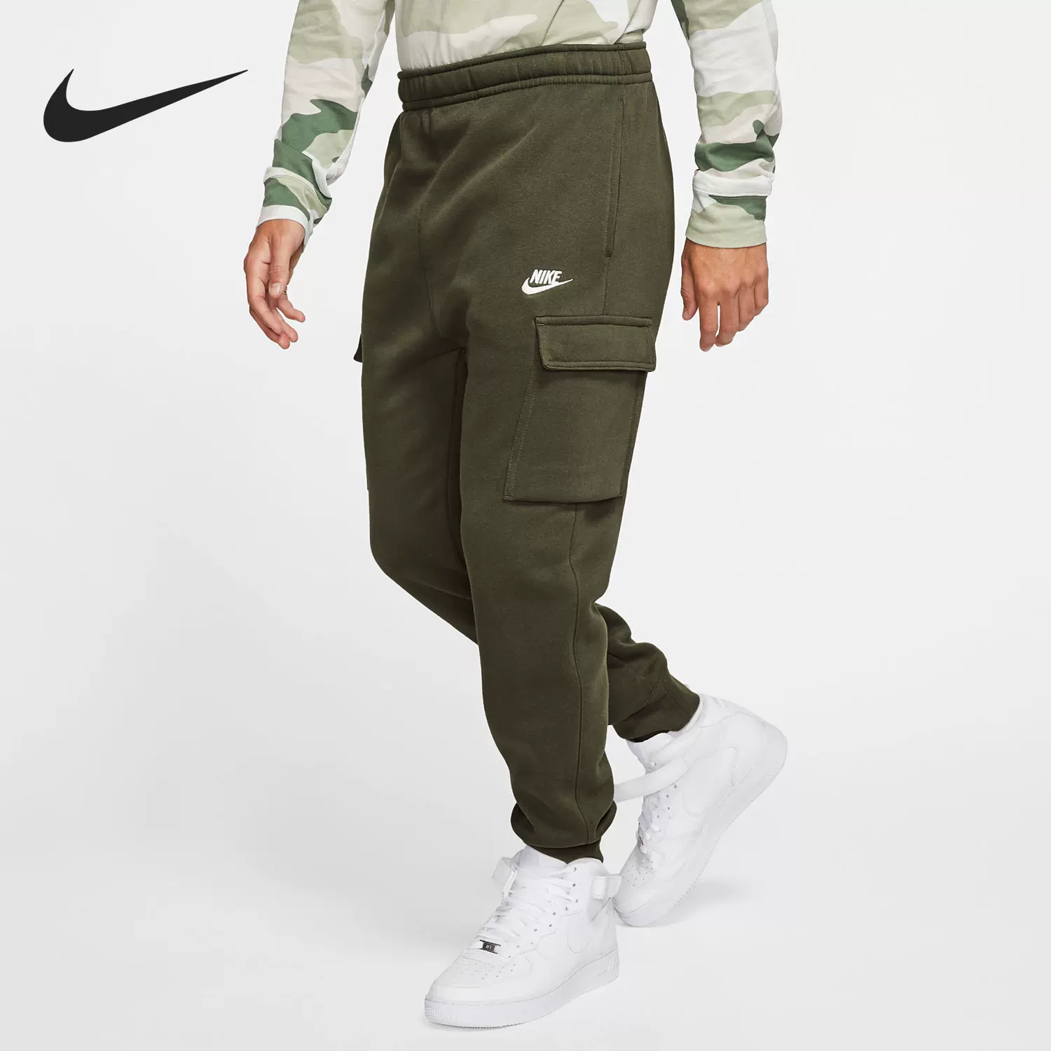 Nike/耐克官方正品2021秋季新款男子运动宽松保暖长裤CD3130-326-Taobao