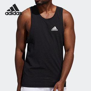 
Adidas/Adidas genuine men's round neck breathable sweat training sports vest GT8269