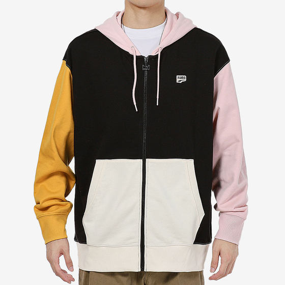 
Puma/Puma's authentic season new men's sports and casual comfortable zipper hooded jacket 532679-01