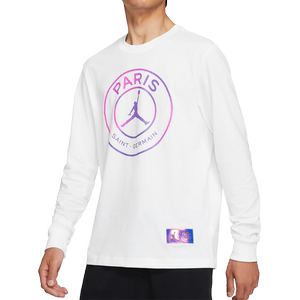 Nike/Authentic Jordan Paris Saint Germain Men's Casual Long Sleeve T-shirt CZ0794-100