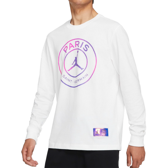 Nike/Authentic Jordan Paris Saint Germain Men's Casual Long Sleeve T-shirt CZ0794-100
