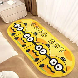 Minions imitation cashmere bedside blanket living room