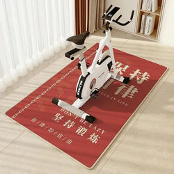 Indoor Home-Use Treadmill Ultra-Quiet Shock-Absorbing Mat Professional-Grade Dynamic Cycling Mat Non-Slip Small Floor Mat