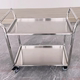 Commercial stainless steel dining cart hotel mobile trolley trolley hotel trolley banquet food delivery food delivery cart