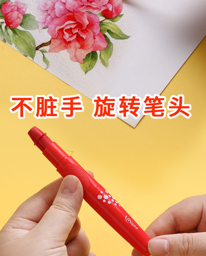 Matita Solubile Acqua Clover - Rosa Per Marcatura Tessuti, Facile Da Lavare - Foto 7