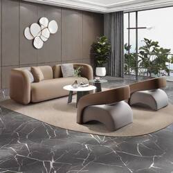 Internet Celebrity Home Living Room Sofa Small Apartment High-End Hotel Lobby Beauty Salon Office Business Negotiation Sofa