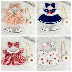 Cotton Doll 20cm Baby Clothing Spot Non-attribute Princess Skirt Doll Clothes Shoes For Girls Gift Doll