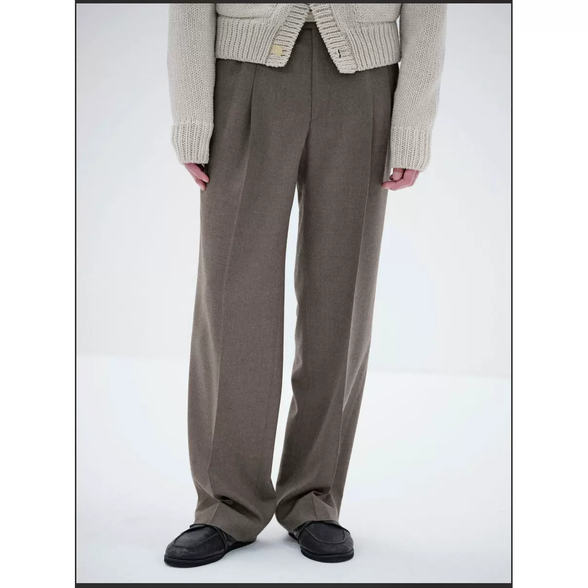 日本买手代购sacai 25AW 男士3755 休闲高腰牛仔直筒休闲裤