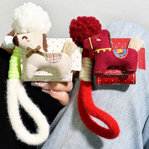 
Suitable for airpods4 protective case airpodspro3 protective case pro2 Apple Bluetooth headset case 4 fourth generation Year of the Horse airpod all-in-one ipod soft shell pro3 third generation leather plush