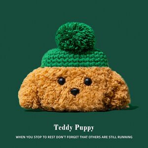 
Suitable for airpods4 protective case airpodspro3 protective case airpodpro2 headphone case airpord3pro bluetooth airpord4 apple ipods fourth generation box plush teddy dog