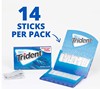 American original trident/trident xylitol sugar-free chewing gum original mint a box of 12/15 packs new