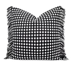 Jimi Modern Minimalist Light Luxury Black and White Series Pillow Nordic ins Homestay Bedside Cushion Square Pillow