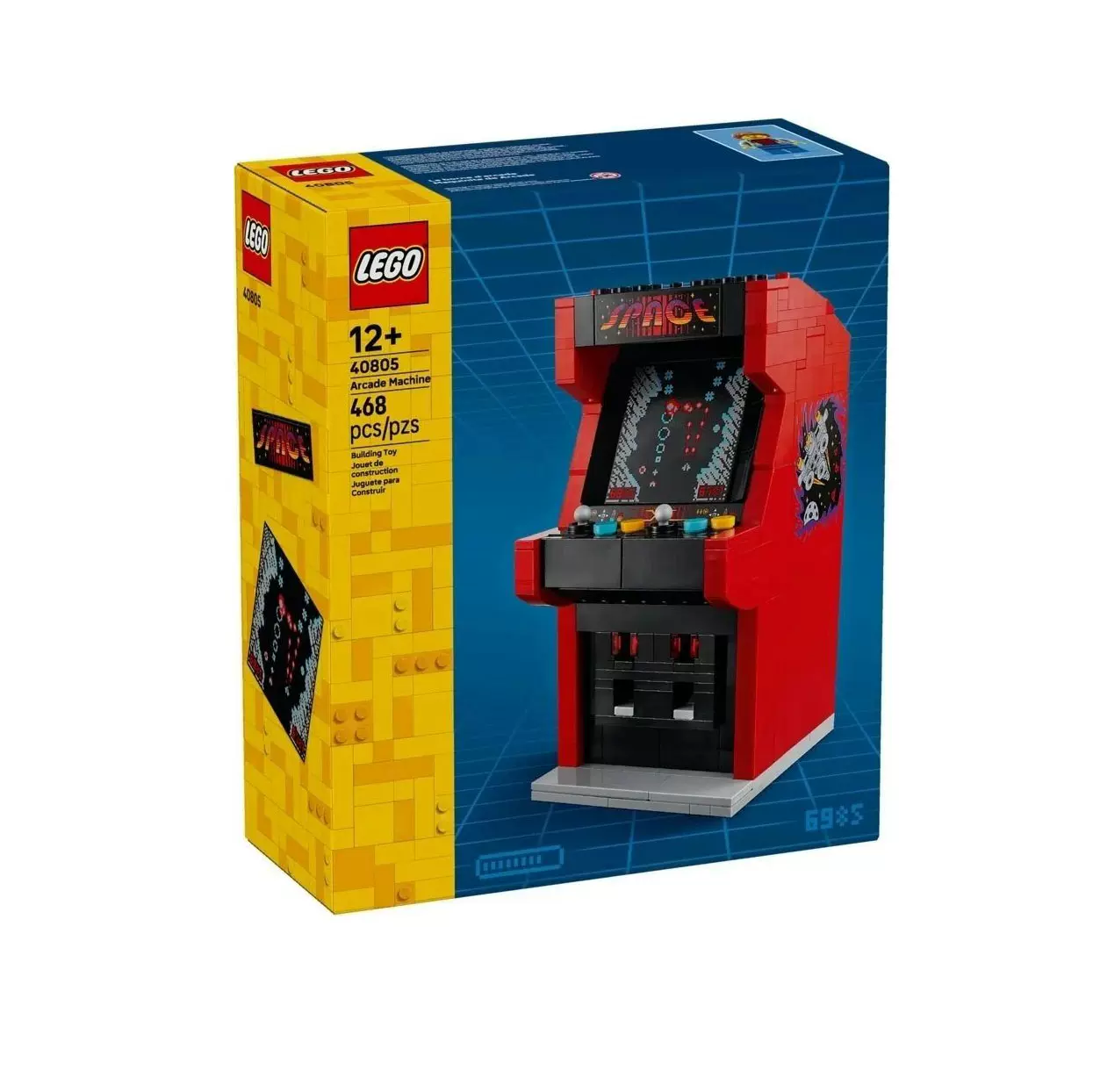 LEGO乐高其他系列40805惊喜街机游戏机儿童益智拼搭积木玩具