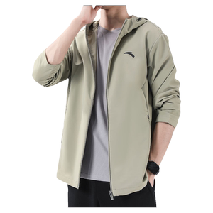 
ANTA Jacket Men's 2026 Winter Warm, Windproof and Water-Repellent Hooded Jacket Outdoor Mountaineering Sportswear for Men