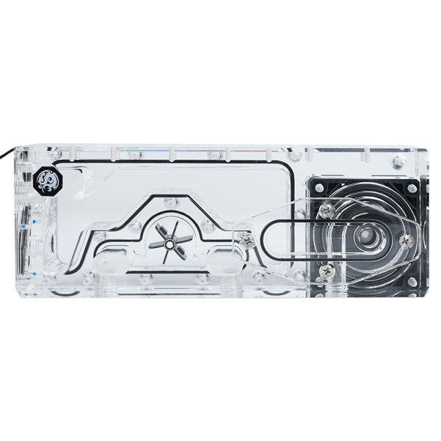 Bitspower BP TA pump box integrated flow meter water pump water tank ...